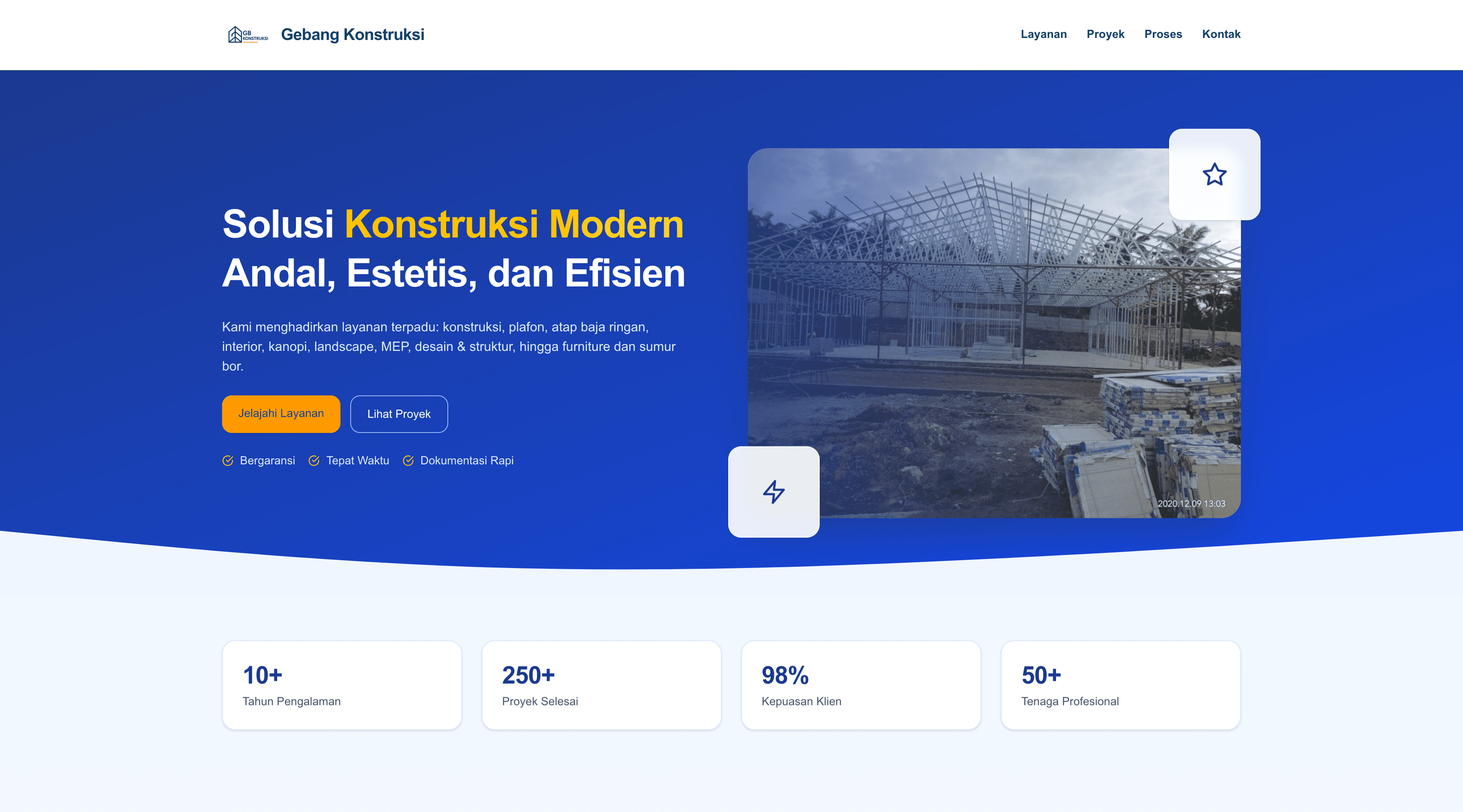 Gebang Konstruksi